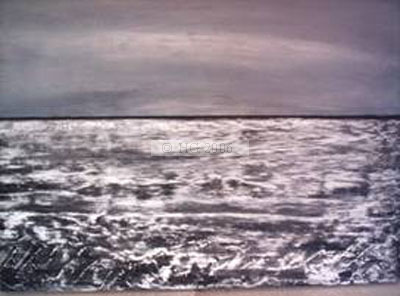 The Waves Study III, 40x50cm mixed media